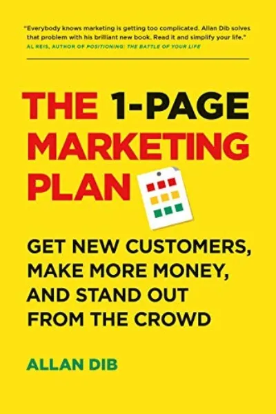 The 1-Page Marketing Plan cover